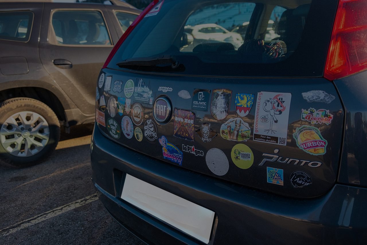 DTG printing Stickers