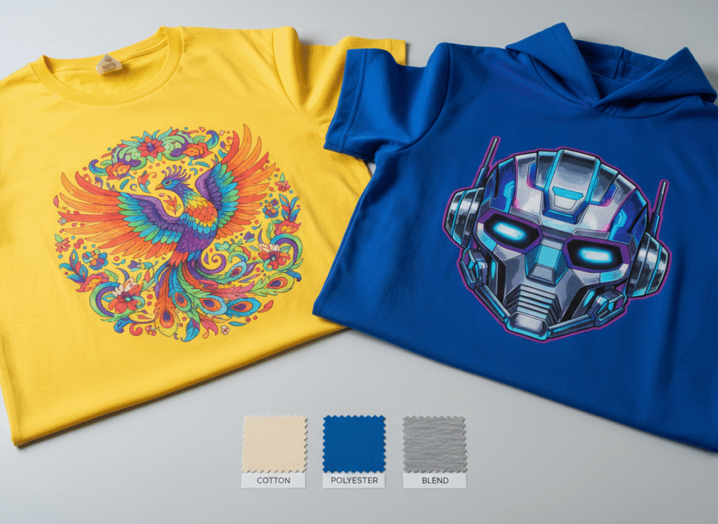 choose the right garment for printing Calgary