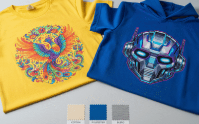 How to Choose the Right Garment for Printing: Cotton, Polyester, and Blends