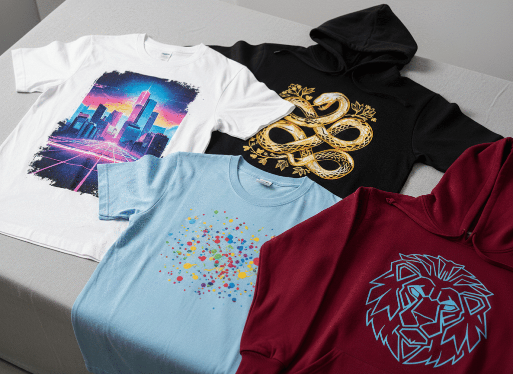 custom t-shirt and hoodie printing Calgary