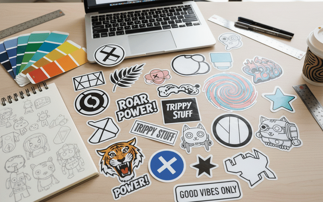 design a sticker that pops Calgary