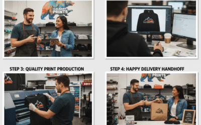 From Idea to Finished Product: What to Expect When Ordering Custom Apparel in Calgary